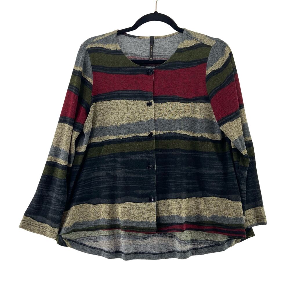 IC by‎ Connie K Cardigan Sweater Size Large